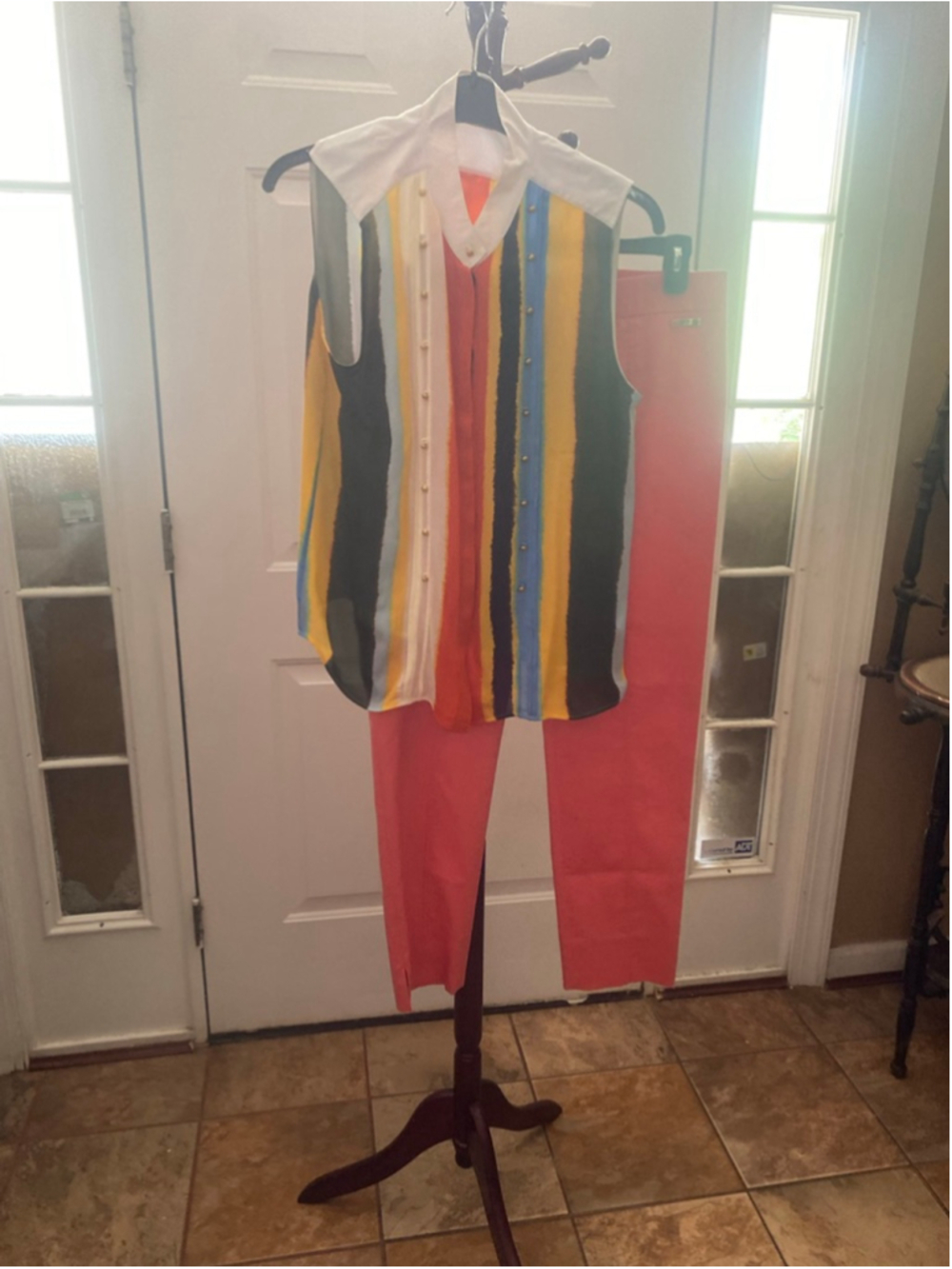 Women's Tory Burch Ankle & Cropped Pants Set S/10